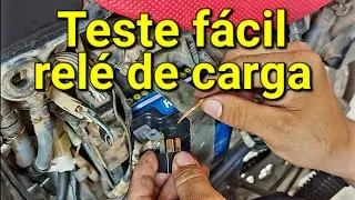 Como testar relé de carga que faz descarregar bateria!