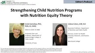 Strengthening Child Nutrition Programs with Nutrition Equity Theory