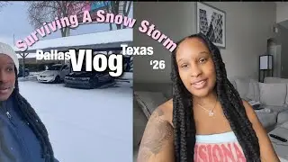 SURVIVING A SNOW STORM IN DALLAS TEXAS 