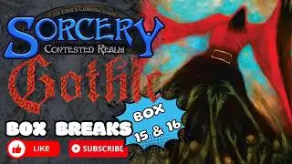 Sorcery Contested Realm Gothic Boxes 15 & 16 - More Foil Uniques!