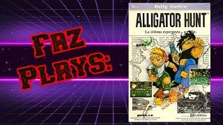 Faz Plays: Alligator Hunt (Arcade / Evercade)(Gameplay) - Gaelco Arcade 1