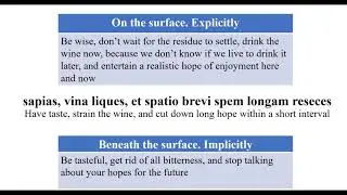 Carpe diem 5:5. Horace, Odes 1.11 read and interpreted by Allan Rosengren