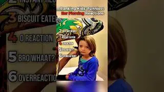 Ranking Kids&rsquo; Funniest Ear Piercing Reactions 😂👂 #Shorts #Funny #Kids