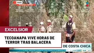 Enfrentamiento armado desata p&aacute;nico en Tecoanapa, Costa Chica