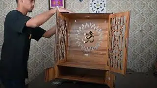Beautiful MDF Wooden Temple | Handmade Home Mandir | Elegant Pooja Unit | wooden temple 20