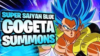 NEW SUPER SAIYAN BLUE GOGETA SUMMONS! Dragon Ball Z Bucchigiri Match