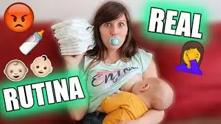 RUTINA REAL con DOS BEBÉS + NOS ENFADAMOS CON GAEL ∞ Vlog Happy Ohana