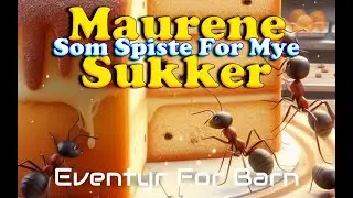 Maurene Som Spiste For Mye Sukker 🐜🍰| Eventyr For Barn Med Bilder og Tekst | Barneforlaget