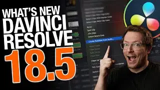 What's new in Davinci Resolve 18.5 Beta!