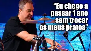 F&Aacute;BIO BRASIL fala sobre o seu SETUP na BATERA