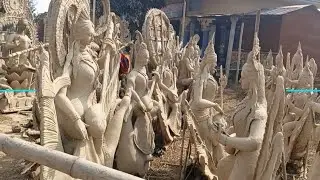 🛕 Saraswati Mata ji ka murti itna jyada 😱