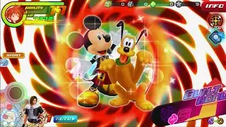 [KHUx JP] 7★ ~620% Guilted《SB++》Supernova++ Mickey & Pluto Showcase