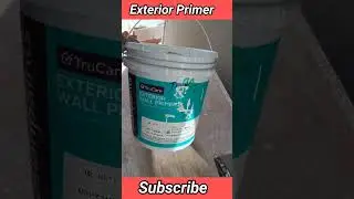 Exterior Wall Primer Asian Paint #pentingart #youtubeshorts #viralvideo #jrpentinghacks