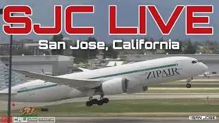 Zippair 787 in San Jose - SJC LIVE PLANE SPOTTING