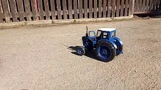 Ходовые испытания радиоуправляемой модели Т-40 ЛТЗ в масштабе 