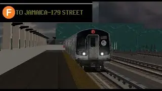 OpenBVE (F) Coney Island To Jamaica-179th Street (R179)(Weekday/Weekend)
