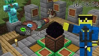 Getting Every Music DISC in Minecraft!! (Speedrun)