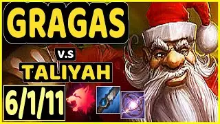 SELFMADE (GRAGAS) vs TALIYAH - 6/1/11 KDA JUNGLE CHALLENGER GAMEPLAY - EUW
