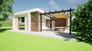 Smart L-Shaped House Design | 77 sqm with 2 Beds & 2 Baths
