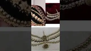 kundan matha Patti design #latestfashion #designerjeweller #hairaccessories #bridaljewellery