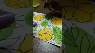 Making of boho style floral line art 🎨  Hope you all like it ❤️ #handmade  #india