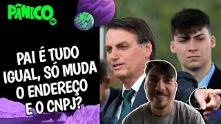 Renan Bolsonaro sobre RELA&Ccedil;&Atilde;O COM BOLSONARO: 'ELE S&Oacute; FICOU BOLADO MESMO QUE EU LARGUEI A FACULDADE'