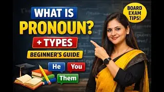 👉 Pronoun Explained in Hindi | Types of Pronoun with Examples | Class 10 (Exam-Oriented)