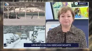 Stirile Kanal D - Inca un val de ger “ingheata” Romania. Urmeaza cea mai geroasa noapte!