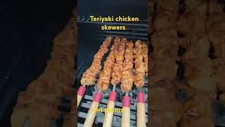 Juicy Teriyaki chicken skewers on the #el patron