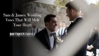 Most Romantic Gay Wedding Vows EVER?!