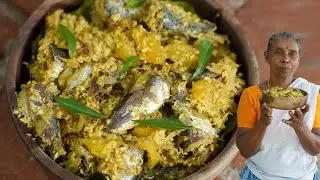 Sardine Thoran With Dry Mango | Mathi Thoran | Meen Peera | Sardine recipe