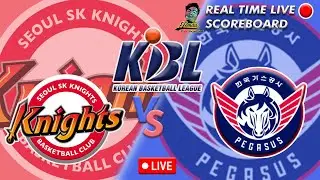 🔴KBL LIVE SEOUL SK KNIGHTS VS DAEGU KOGAS PEGASUS KOREAN BASKETBALL LEAGUE 10-31-2025
