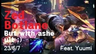 ZED BOT LANE...But With Ashe Ult! (Ultimate SpellBook) - League of Legends Stream Highlights