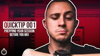 Prepping Your Session Before Mixing! (QuickTip 001)