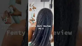 My Type 4 Hair 🤝 @FENTY HAIR  these products smell sooooo good 😭