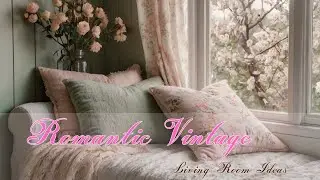 🌿 Romantic Vintage Living Room Ideas 2025 | Turn Your Space into a Cozy Retreat