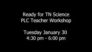 Ready for TN Science PLC