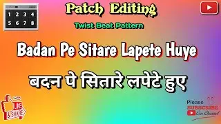 बदन पे सितारे लपेटे हुए पैच एडिटिंग 💥#octapadeasypatterns #spd20 #patchediting