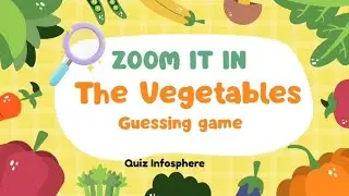 Vegetables Zoom Picture Guessing Game Quiz Ep-7 || Vege guessing game || Guess the picture || 