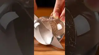 Crystal Apple & Crystal Ball Cutting 🍎⚪ | Oddly Satisfying ASMR Video #asmrcut #shorts #viral