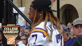 Life as a Touring DJ with ESPN: Baton Rouge (LIL WAYNE took over my DJ booth!)