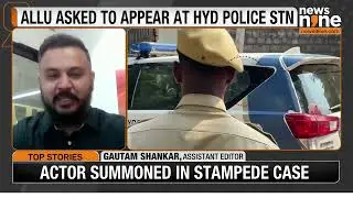 Allu Arjun Faces Legal Trouble Over 'Pushpa 2' Scene And Stampede Investigation | Hyderabad | News9
