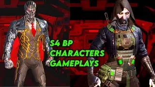 BATTLE PASS CHARACTERS GAMEPLAYS IN BATTLE ROYALE CODM SEASON 4 COD MOBILE S4 2023