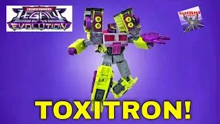 Transformers Legacy Evolution Toxitron - GotBot True Review NUMBER 1102