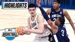 Penn State vs. Purdue | Highlights | 2023 B1G Men's Basketball Tournament Championship|Mar. 12, 2023
