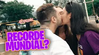 QUEBRAMOS O RECORDE MUNDIAL DE BEIJO TRIPLO? feat. DJ WJ - BLOQUIM 2023