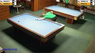 Czech league | 3-cushion | D1 | 7th round | Vlastislav Tauterman v Marek Váša