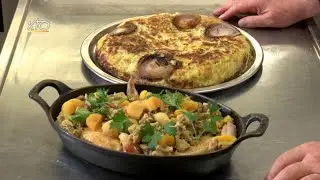 Poulet farci aux fruits secs et rösti suisse