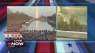 Inauguration Rehearsal at Lincoln Memorial