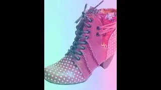 😍 Unique Leather Fashion Style Hand Stitched Polka Dot Ankle Brogue Boots For Women | 5 color Styles